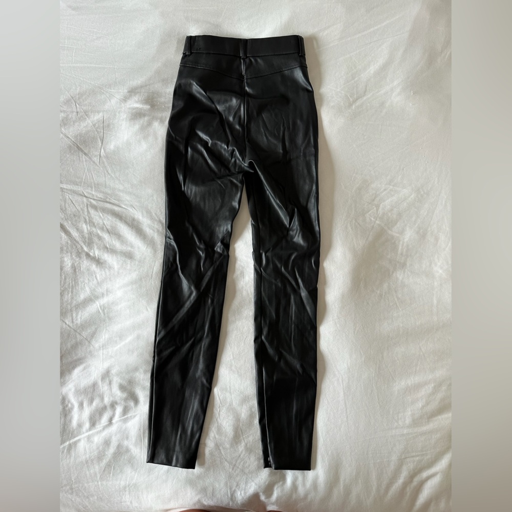 Zara leather pants